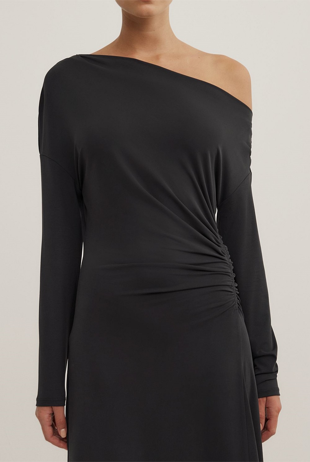 Long Sleeve Off Shoulder Dress