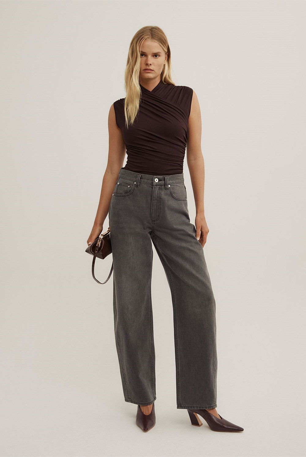 Gather Wrap Bodysuit