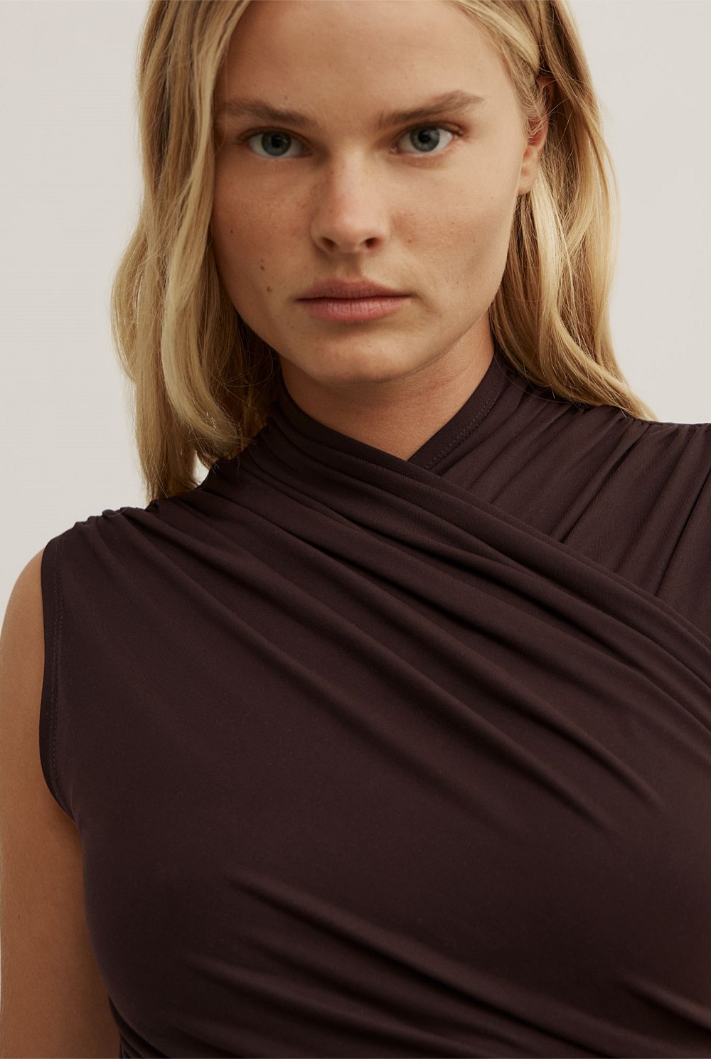 Gather Wrap Bodysuit