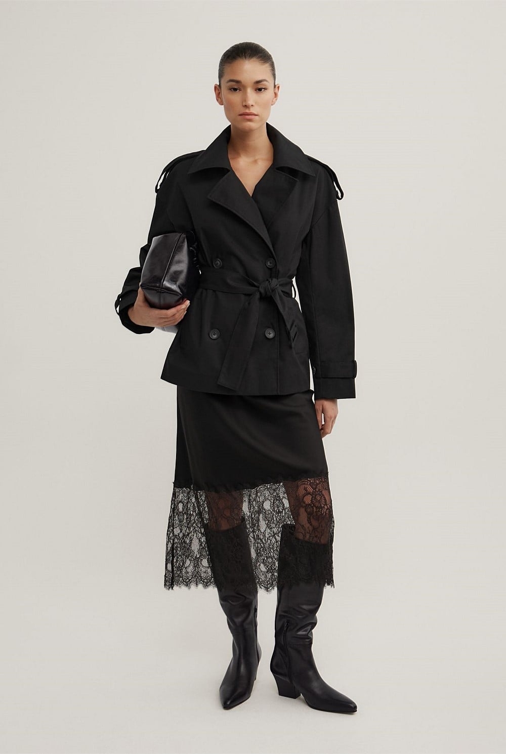 Belted Trench Coat