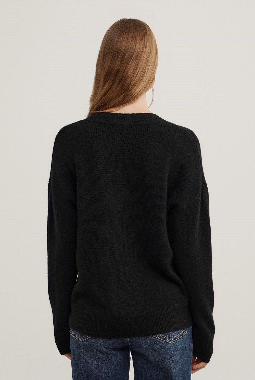 Cashmere V-Neck Knit