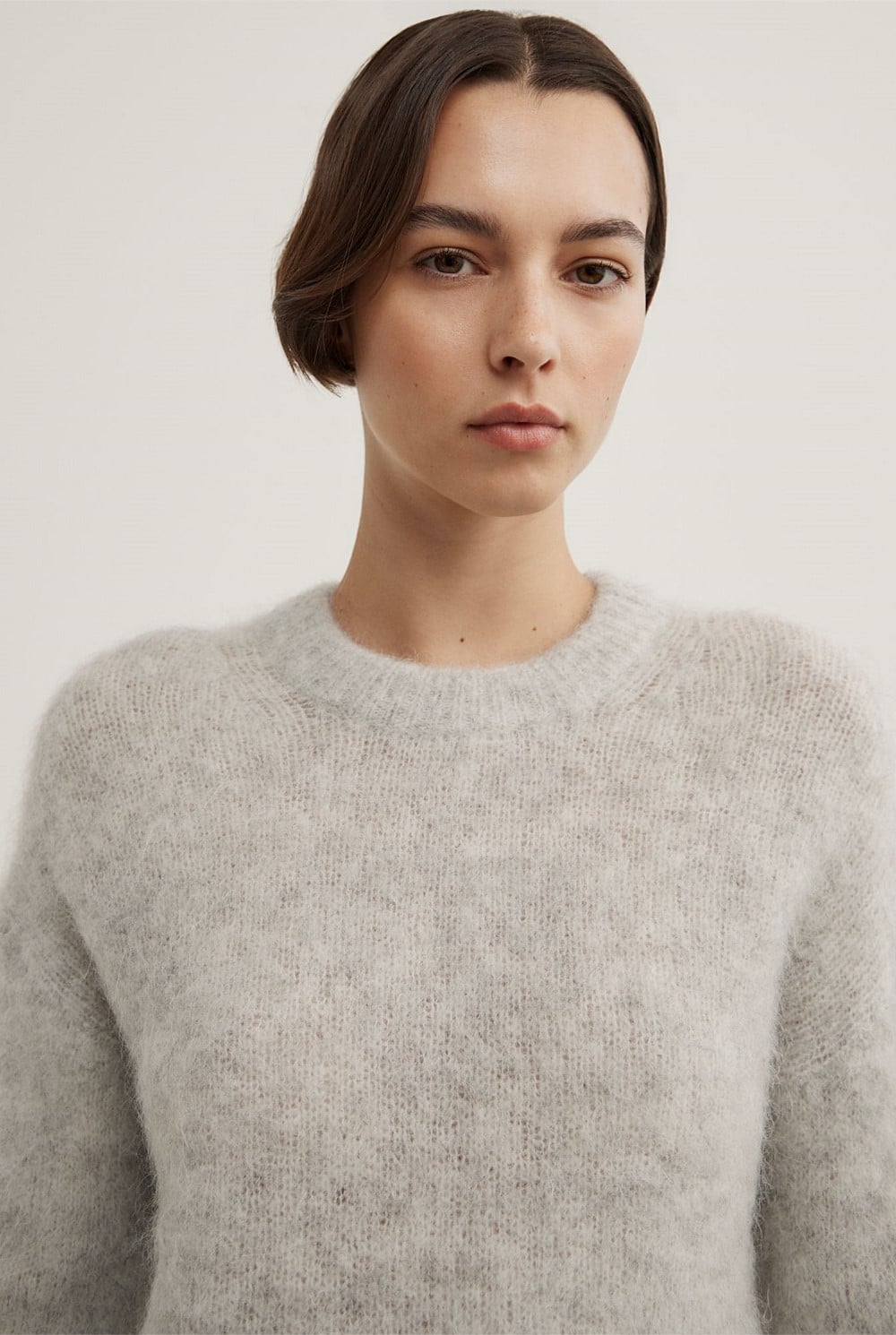 Fluffy Crew Knit