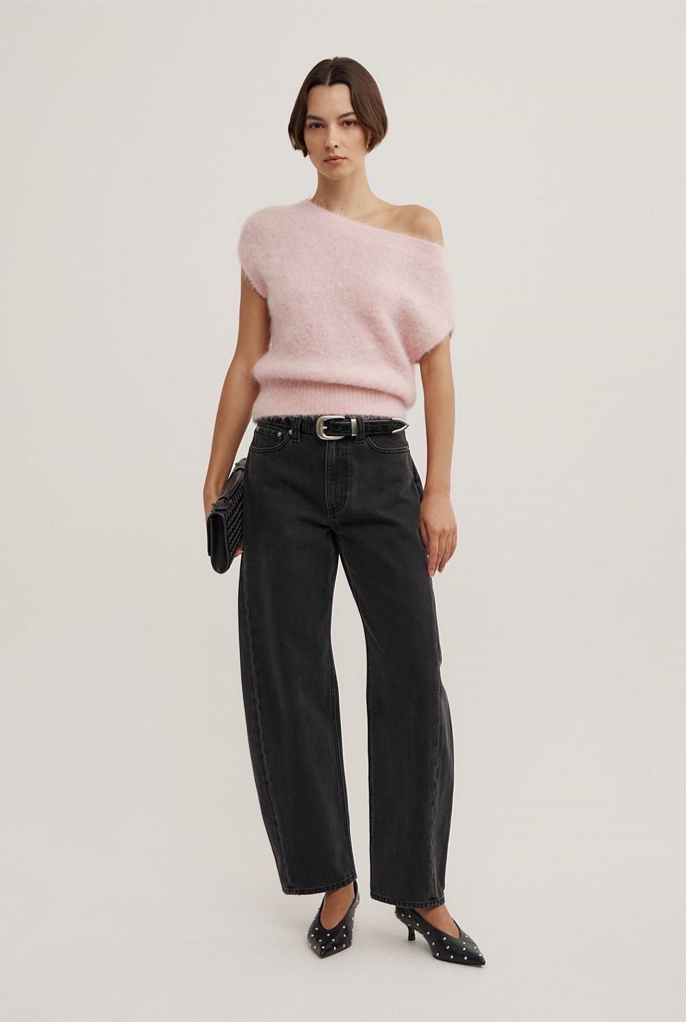 Asymmetric Fluffy Top
