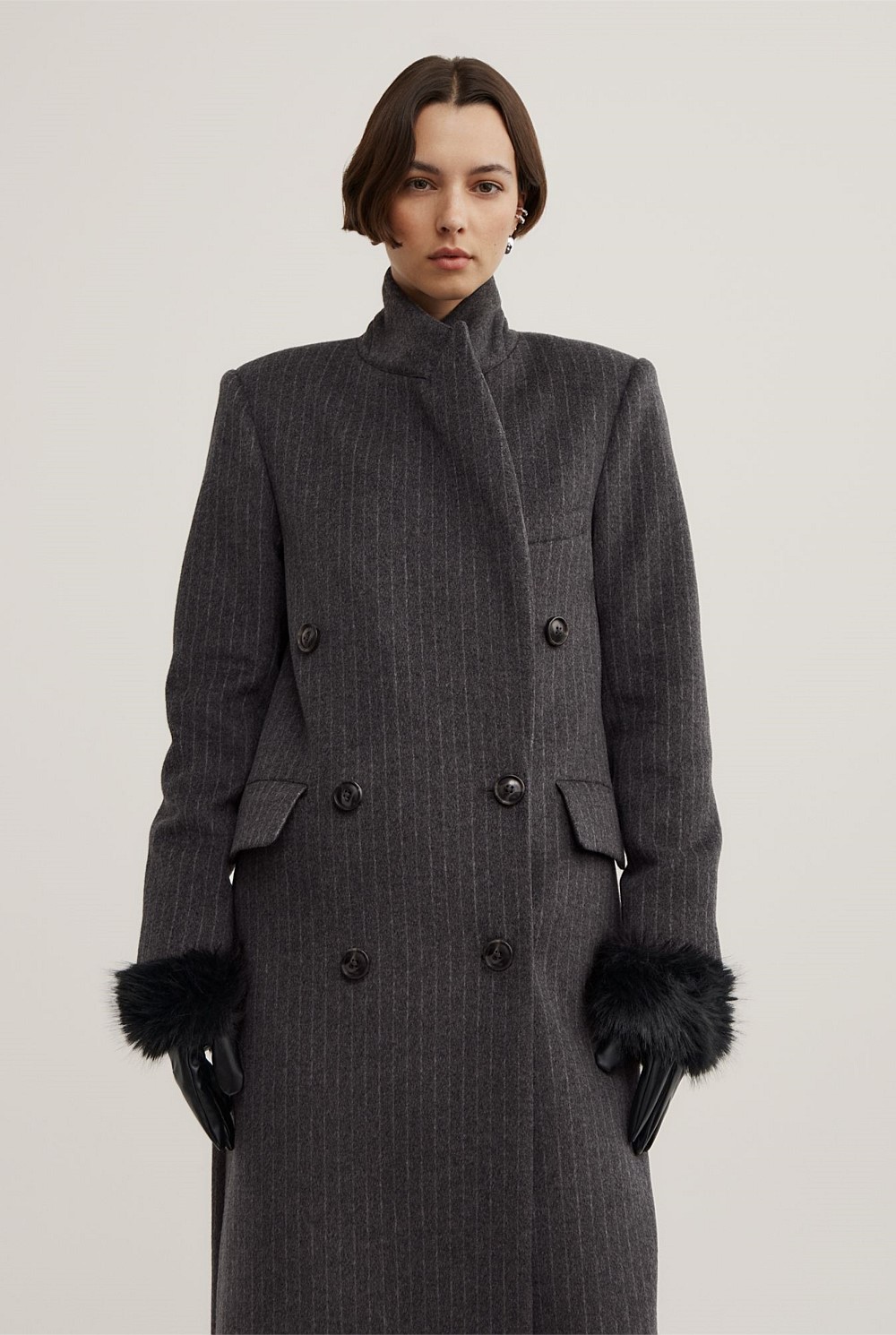 Faux Fur Gloves