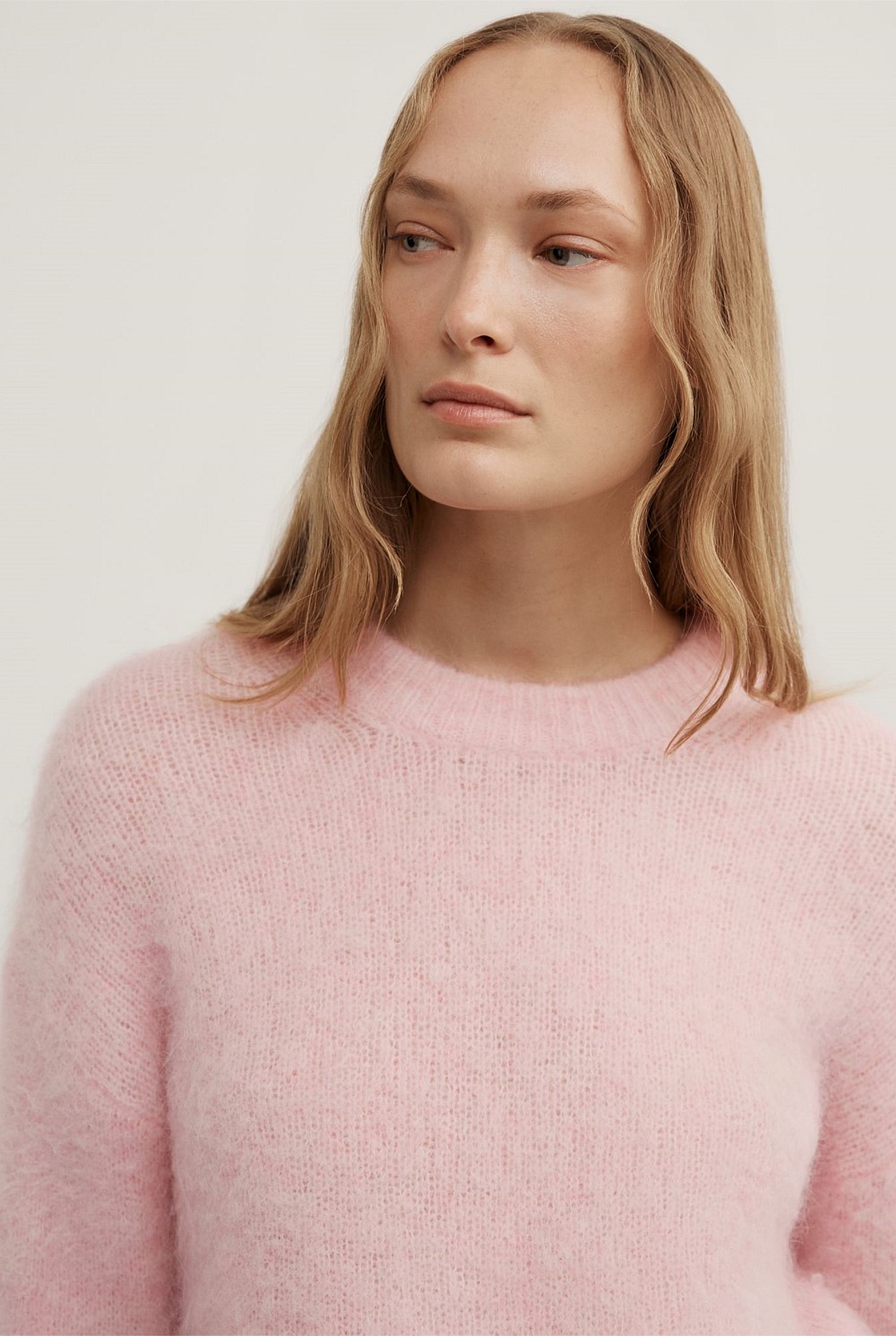 Fluffy Crew Knit