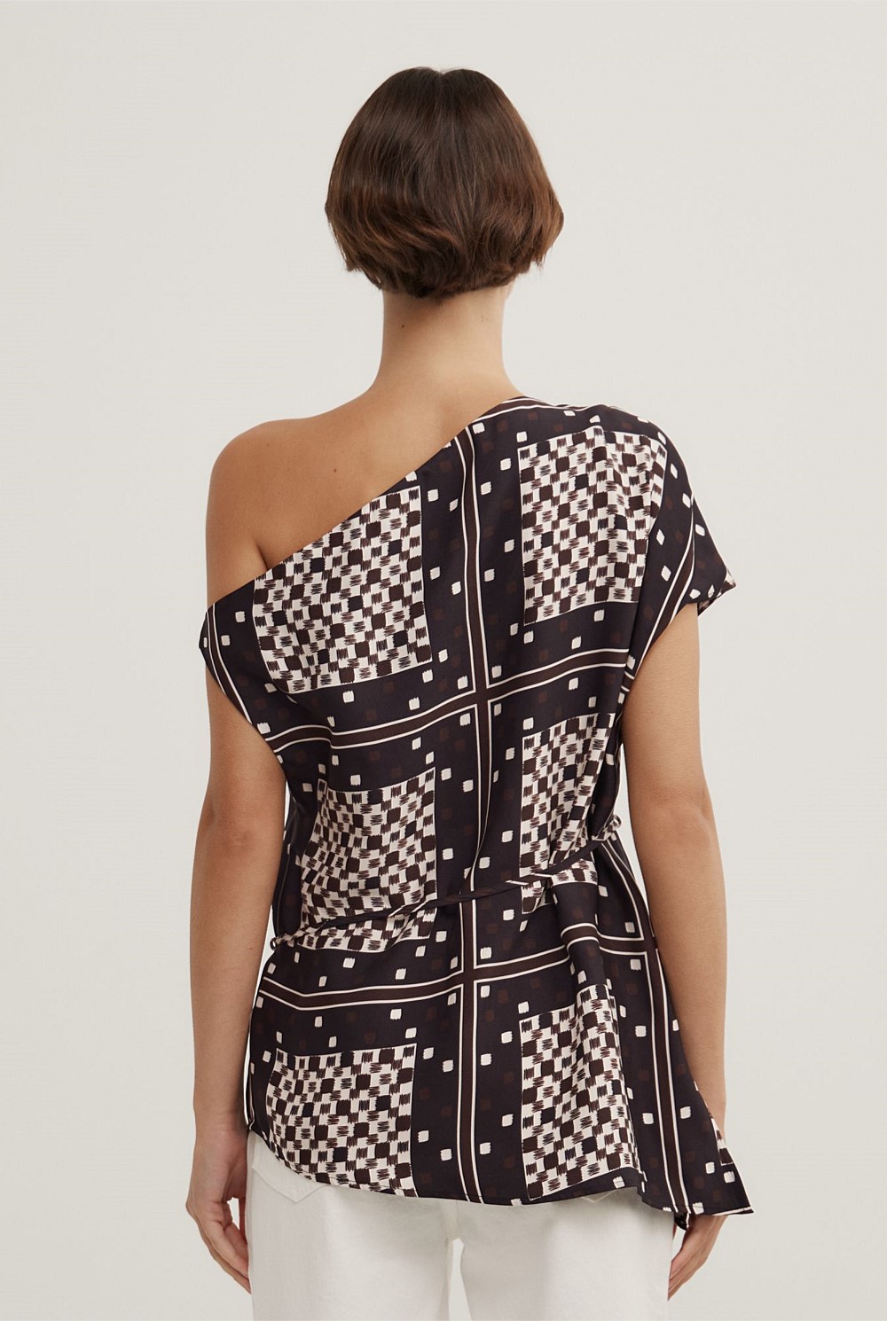 Tipped Shoulder Top