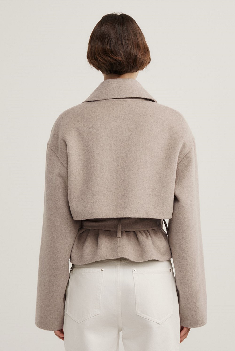 Cropped Trench Coat