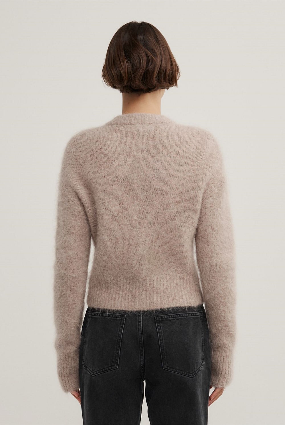 Fluffy Crew Cardigan