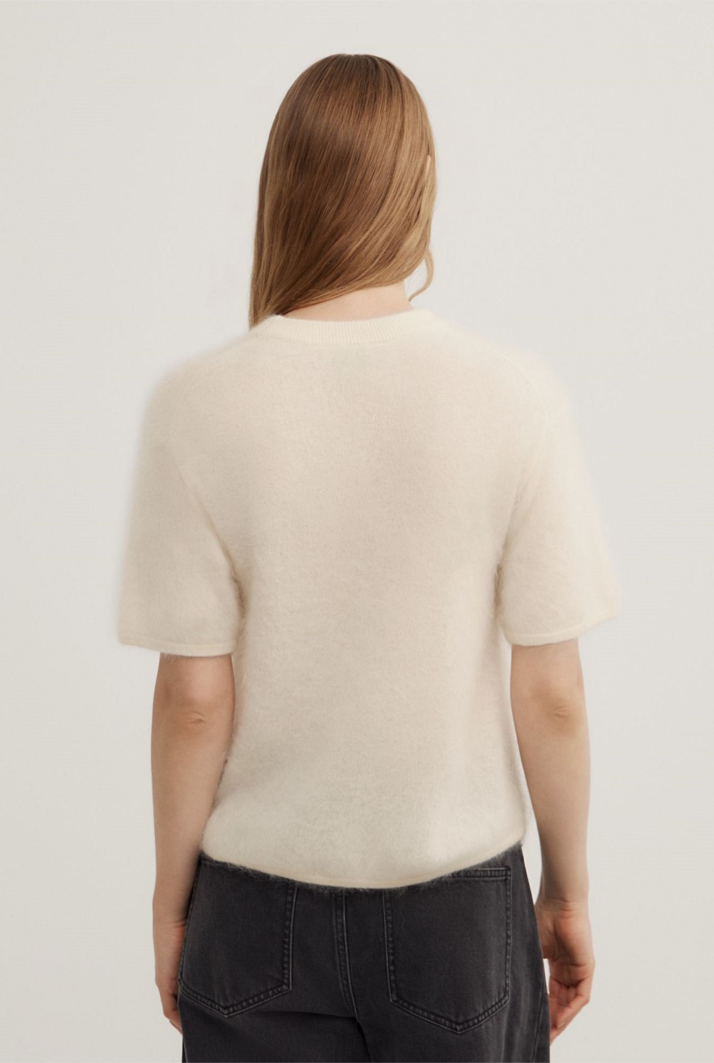 Cashmere Knit T-Shirt