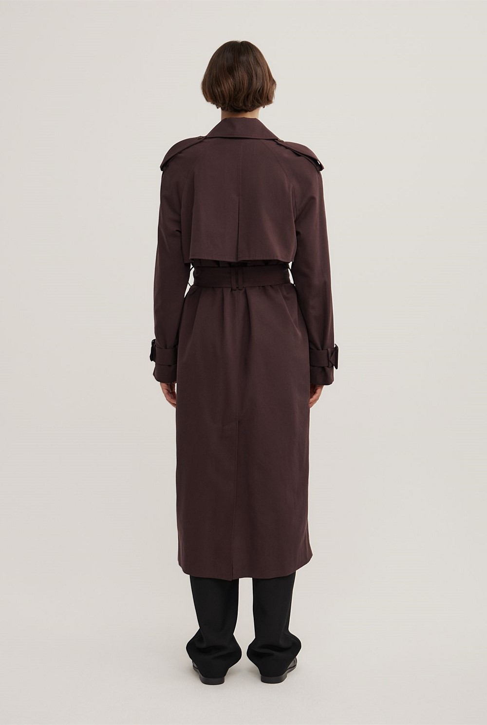Longline Trench Coat