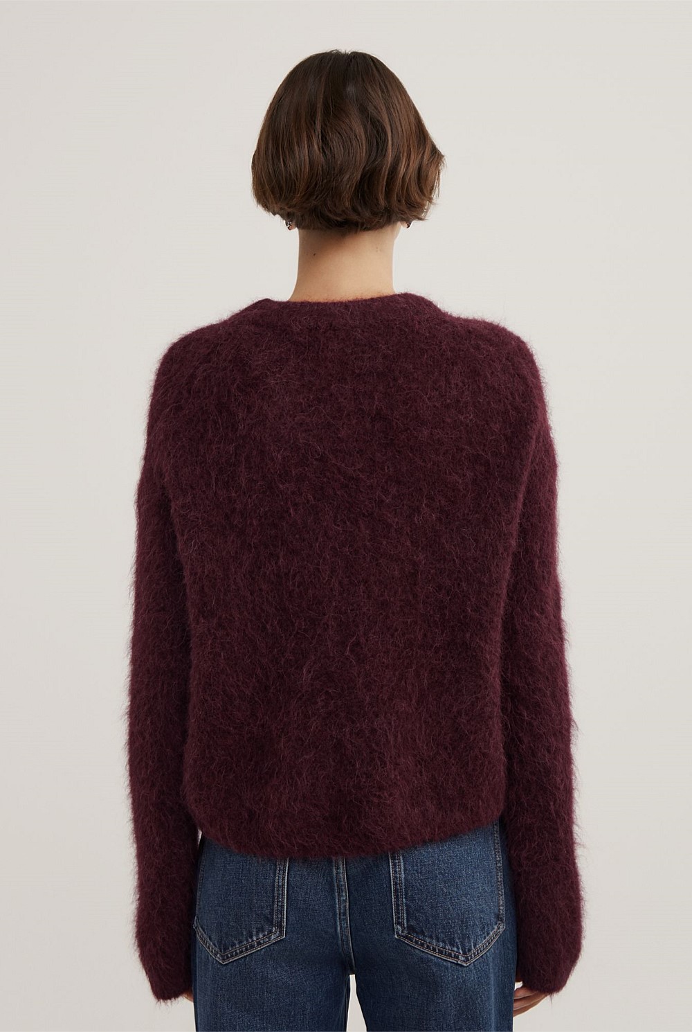 Fluffy Crew Knit