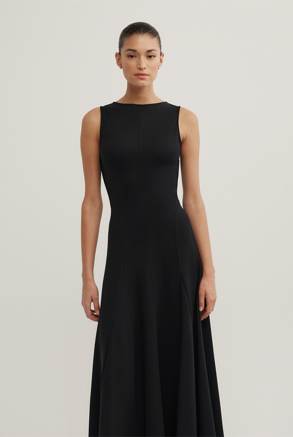 Jersey Panel Dress