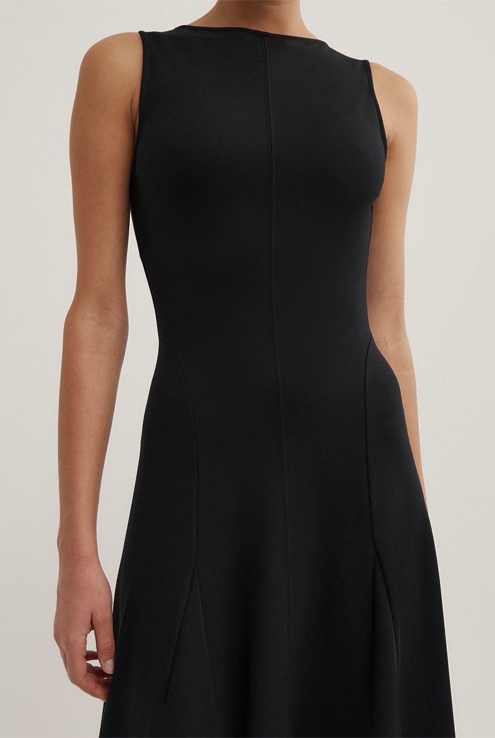 Jersey Panel Dress