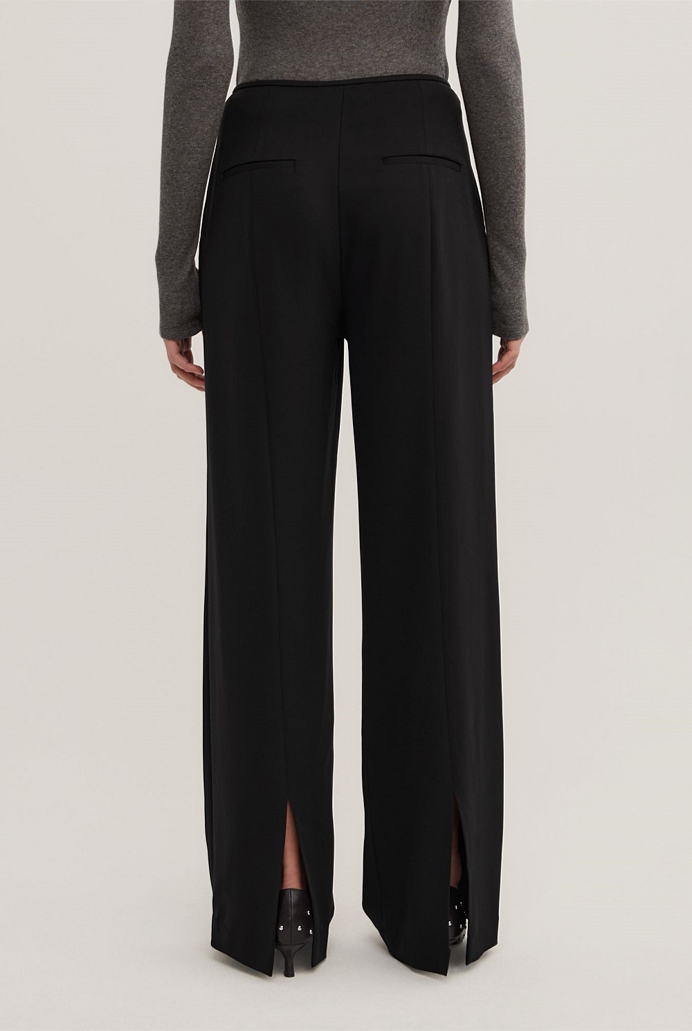 Fine Waistband Pants