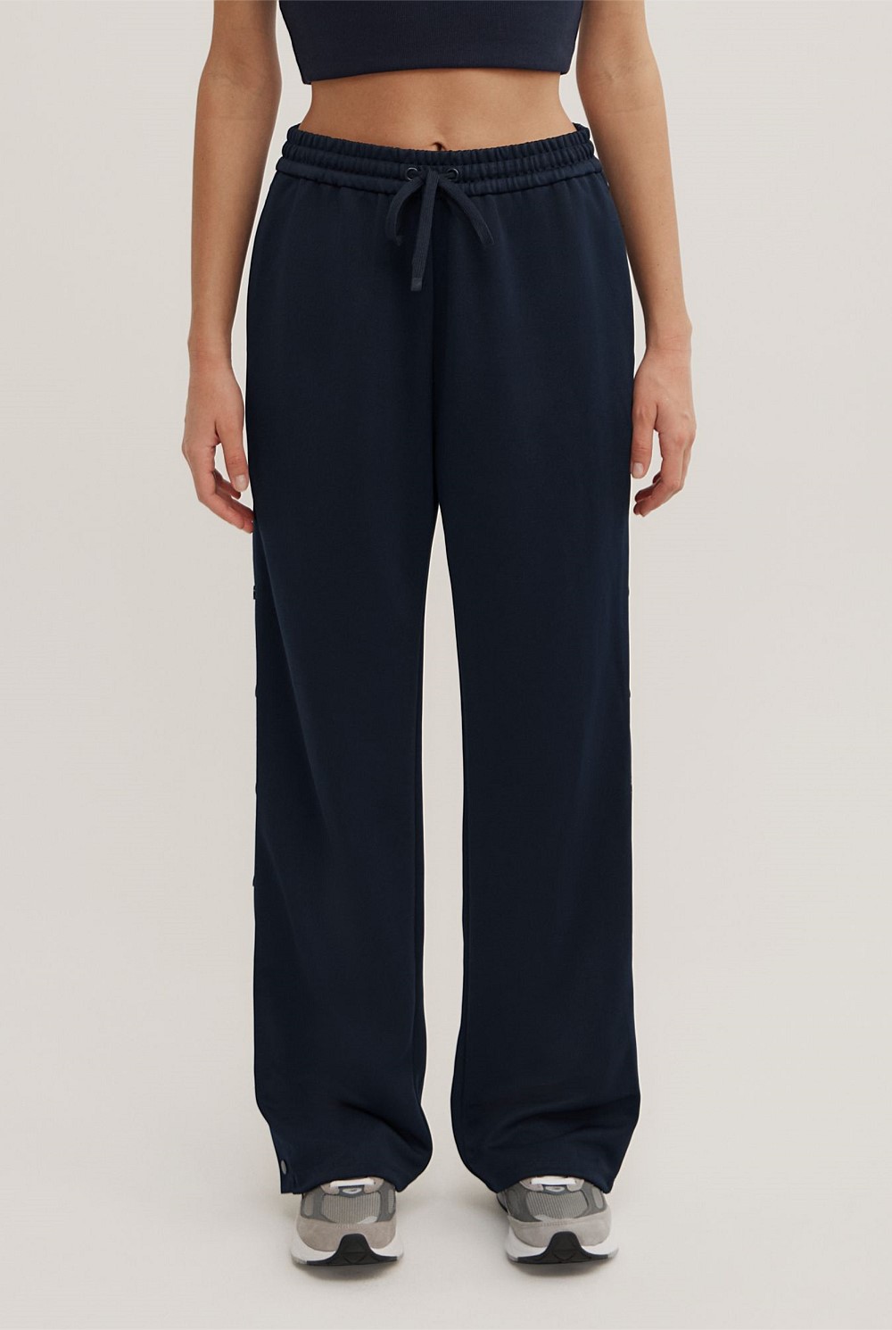 Side Snap Track Pants