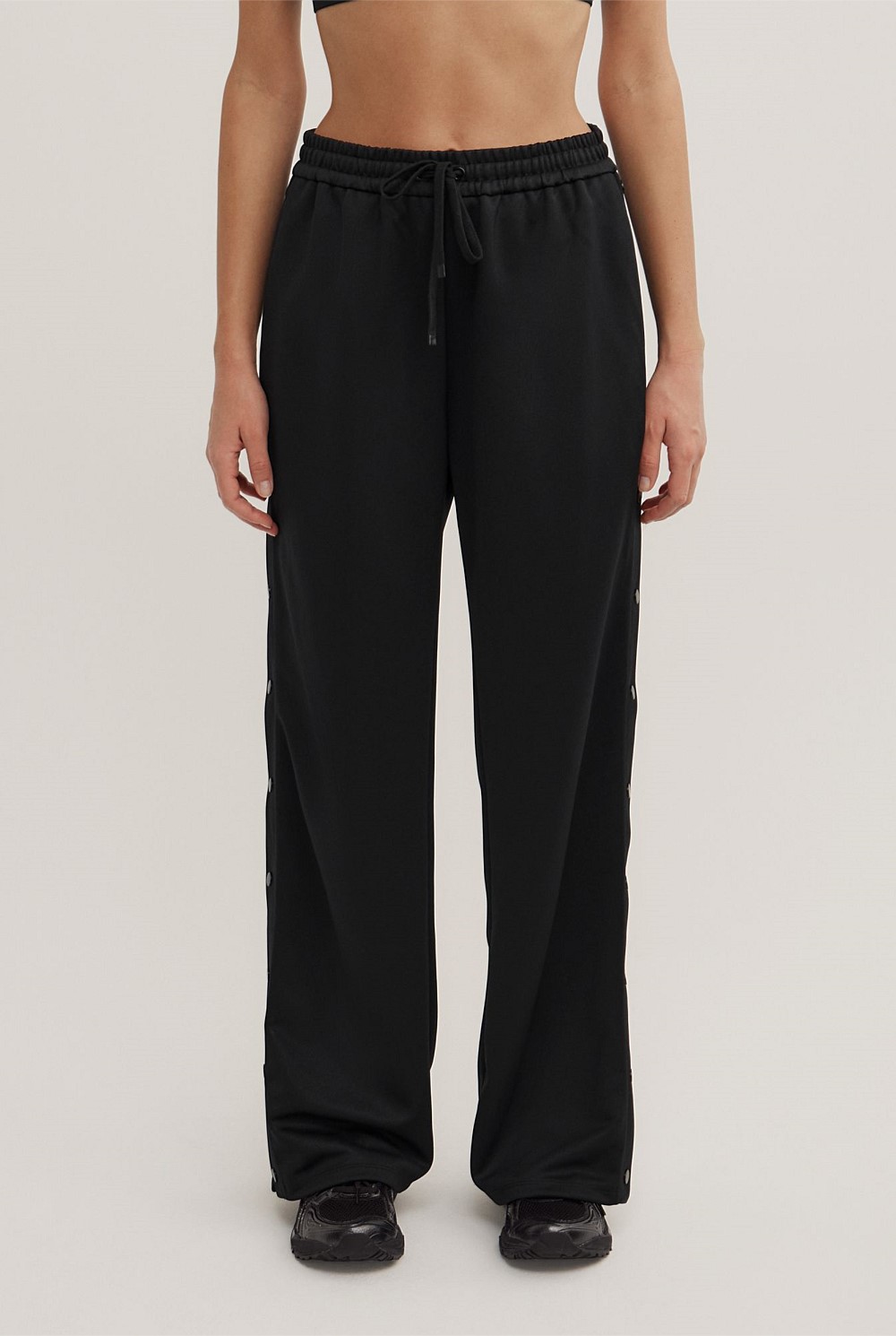 Side Snap Track Pants