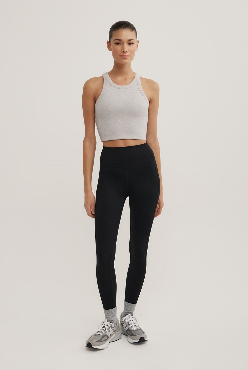 Rib Crop Tank Top