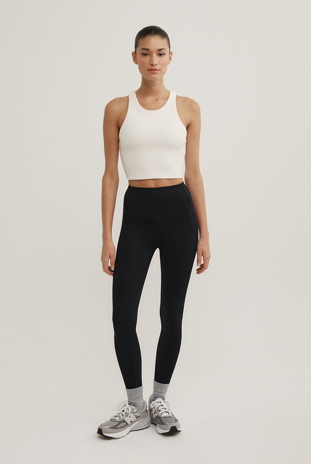 Rib Crop Tank Top