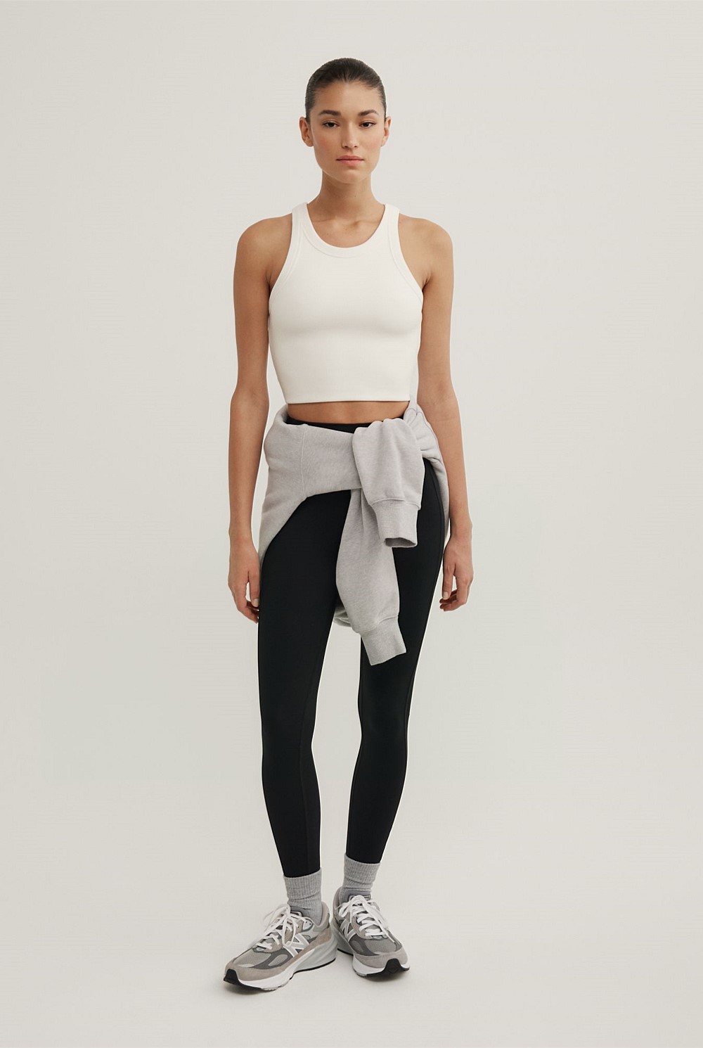 Rib Crop Tank Top