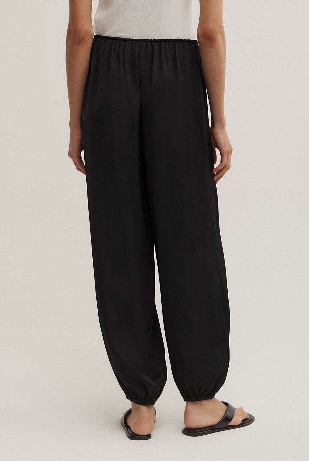 Satin Balloon Pant