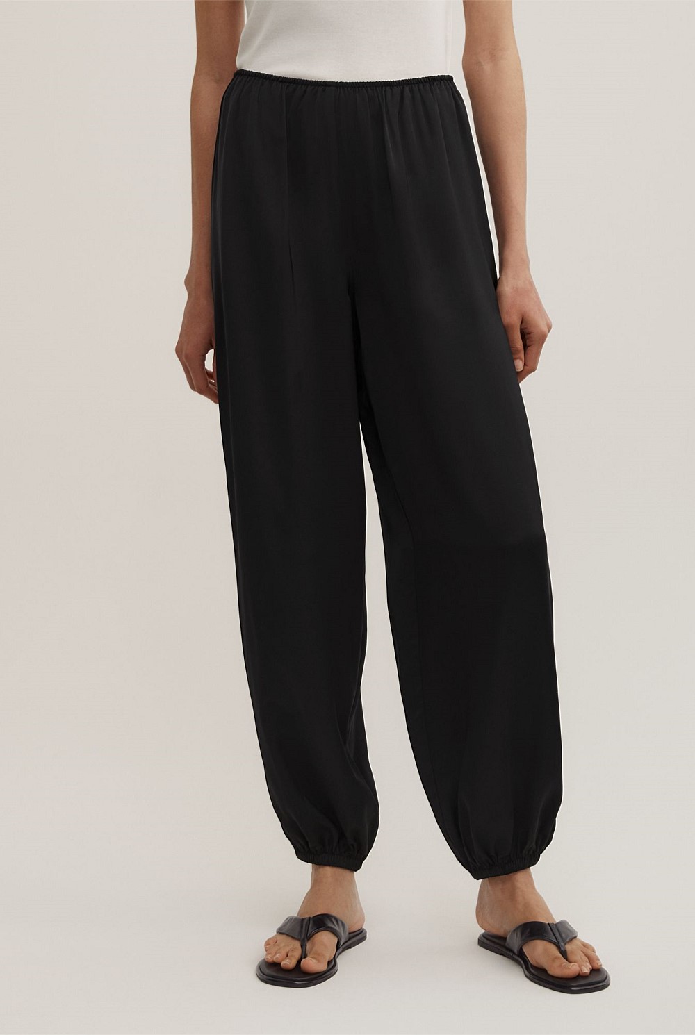 Satin Balloon Pant