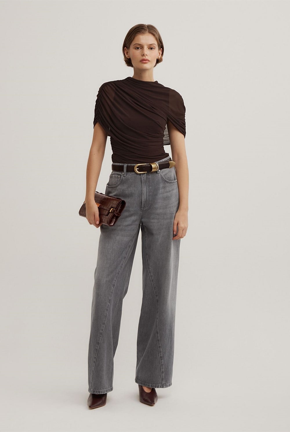 Mesh Cape Top