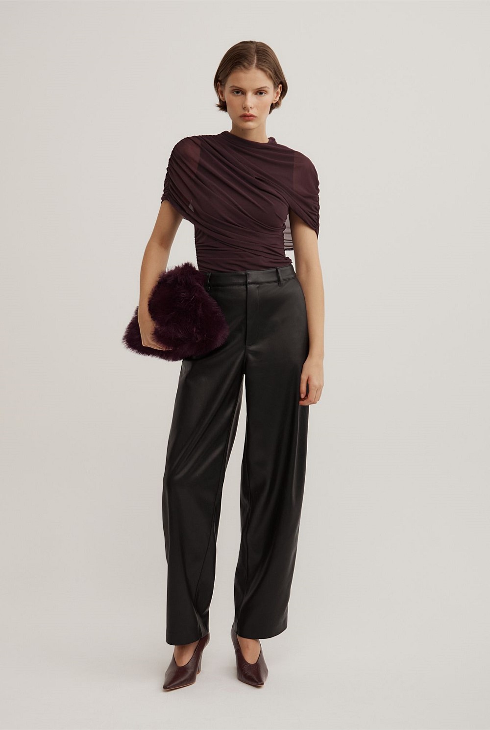 Mesh Cape Top