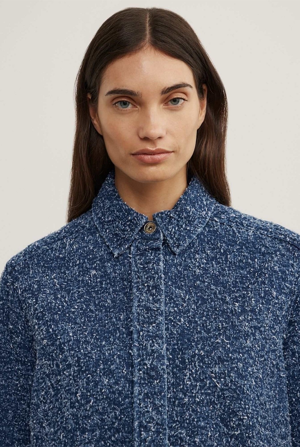 Boucle Denim Shirt