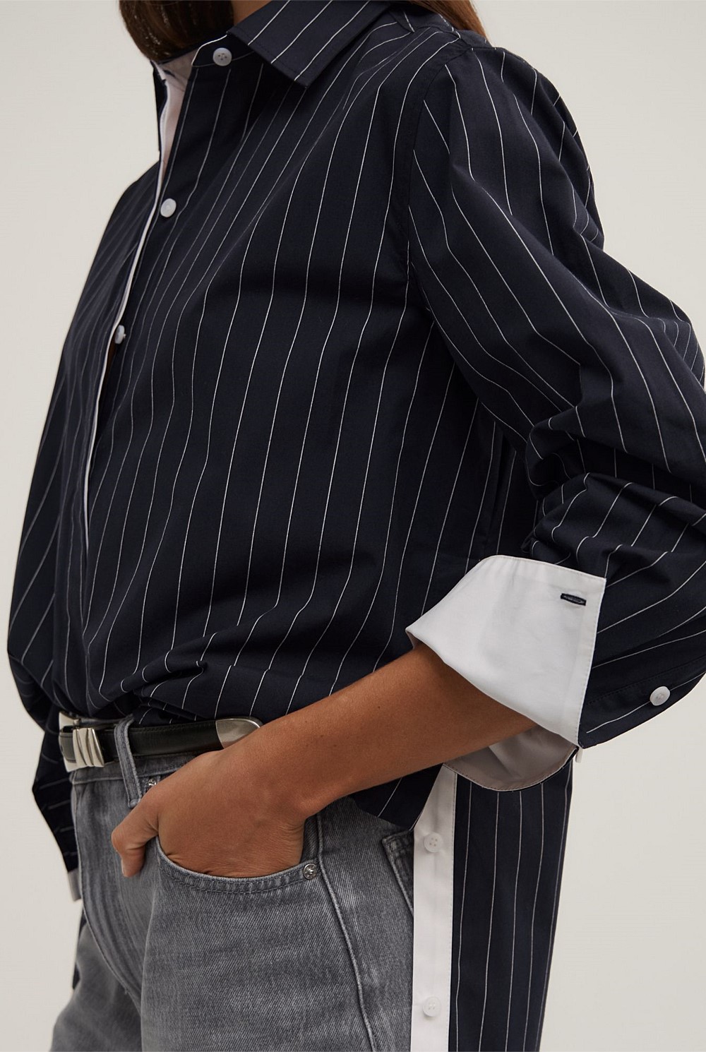 Pinstripe Shirt