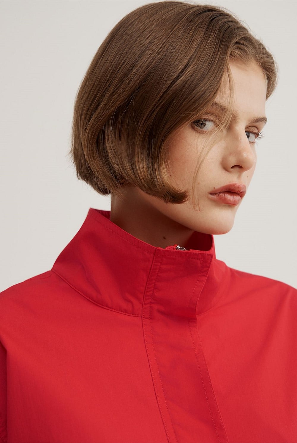 Funnel Zip Through Jacket