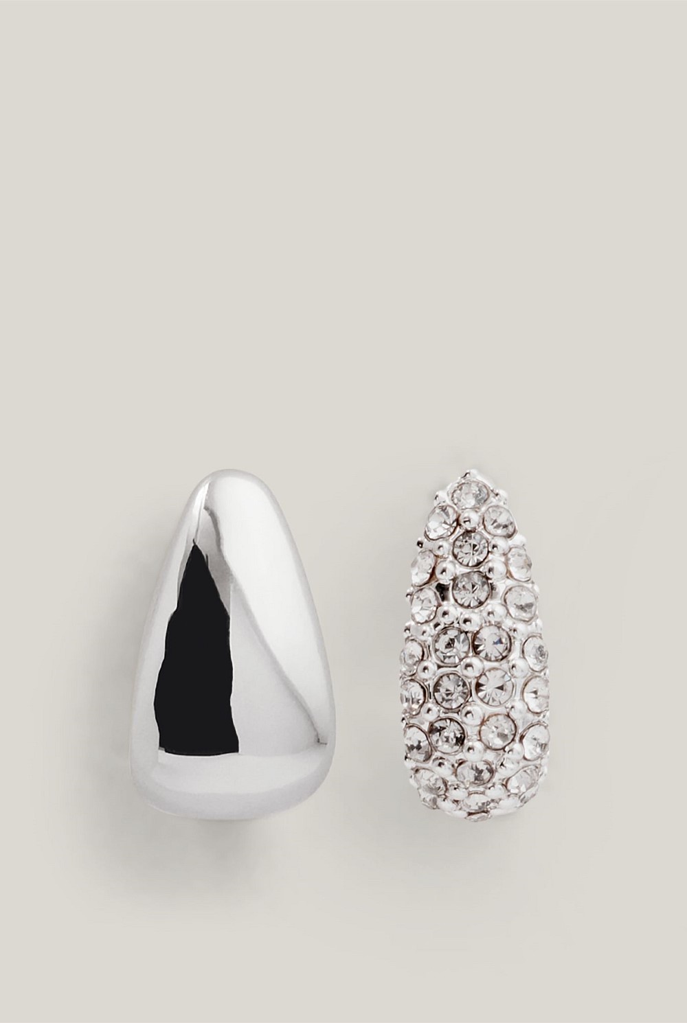 Hayley Huggie Earring Set