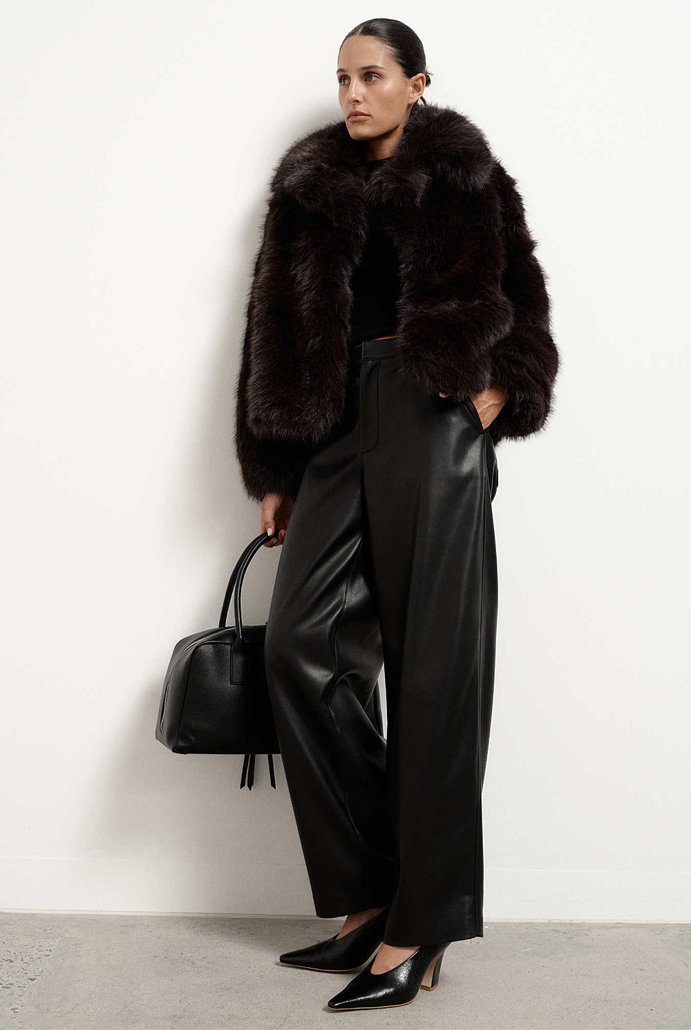 Faux Fur Jacket