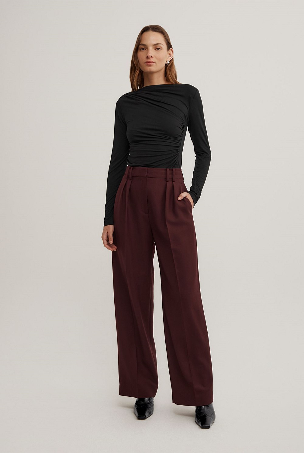 Soft Pleat Trousers