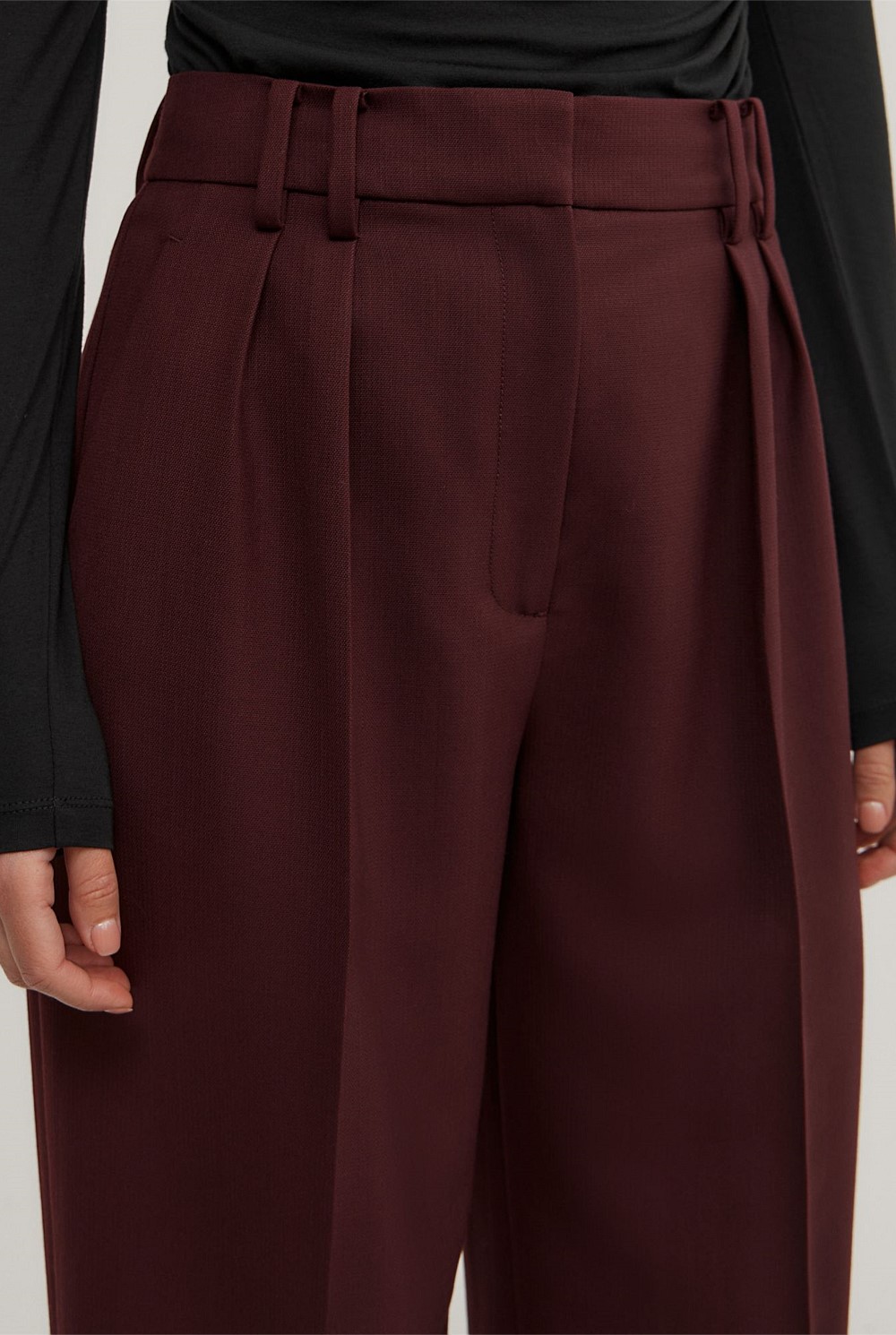 Soft Pleat Trousers