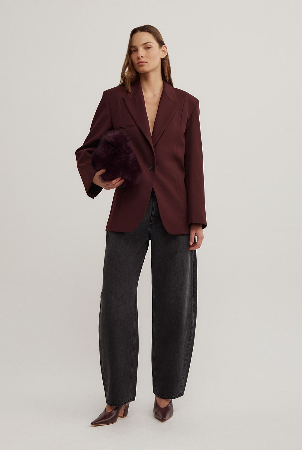Piped Pocket Blazer