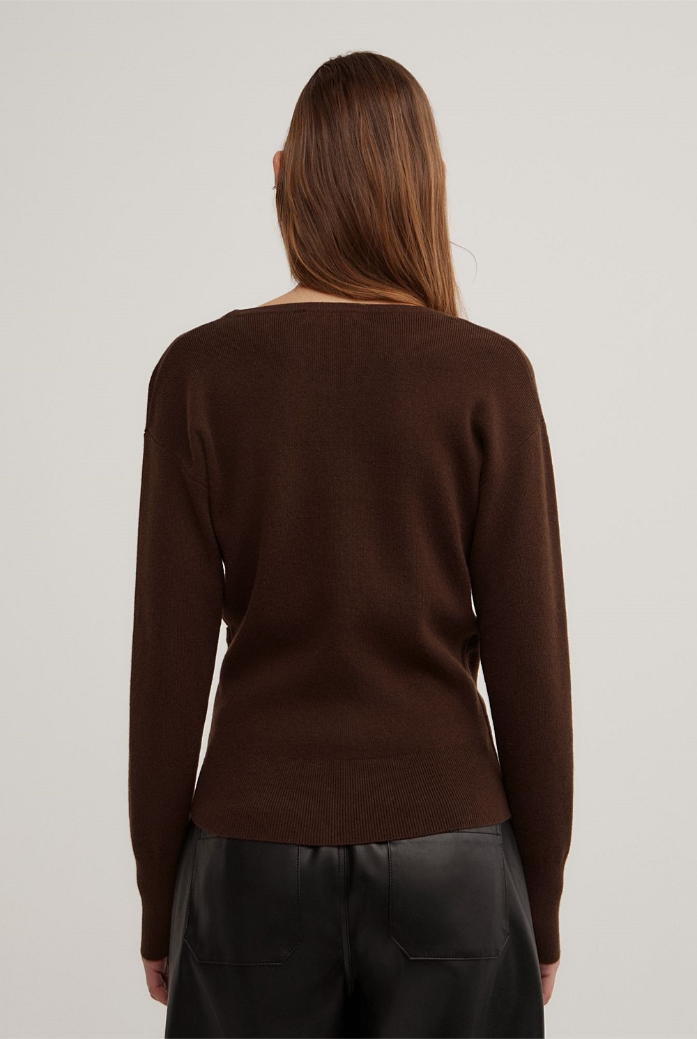 Wrap Front Knit