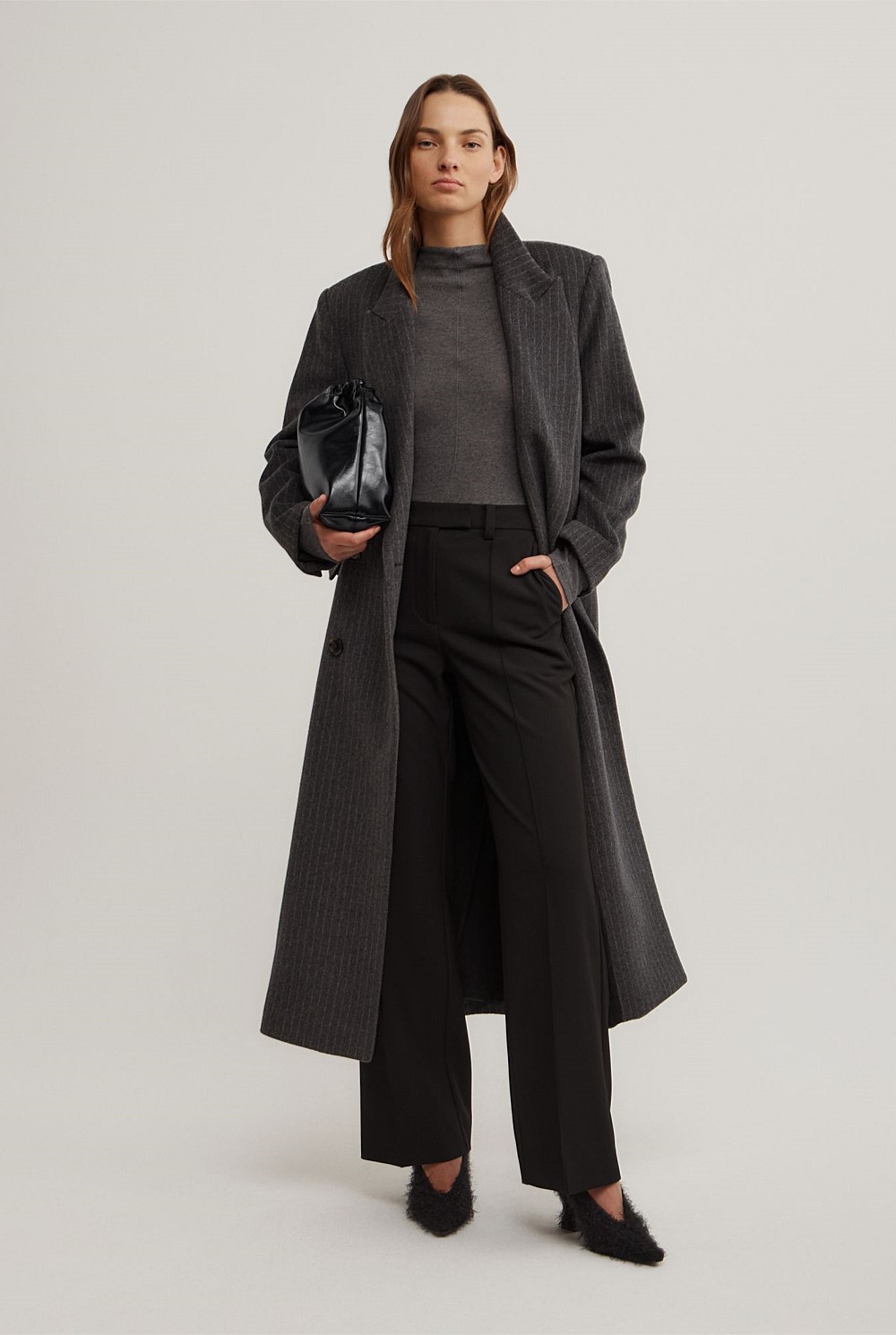 High Neck Long Sleeve Top