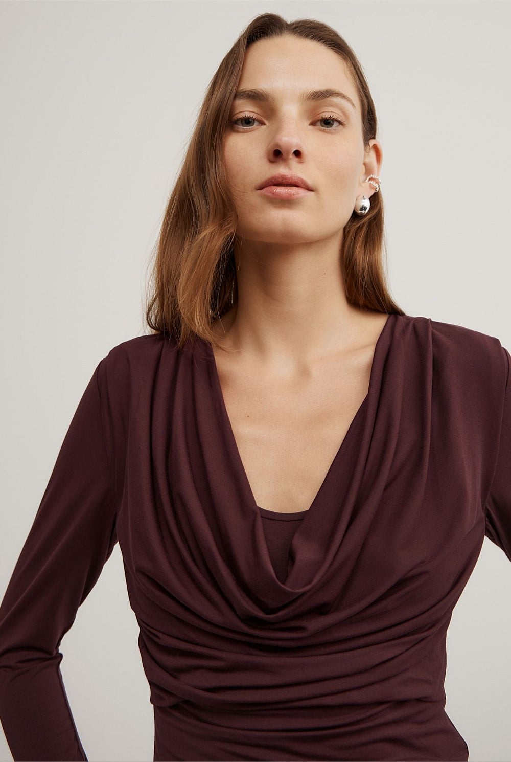 Cowl Neck Top