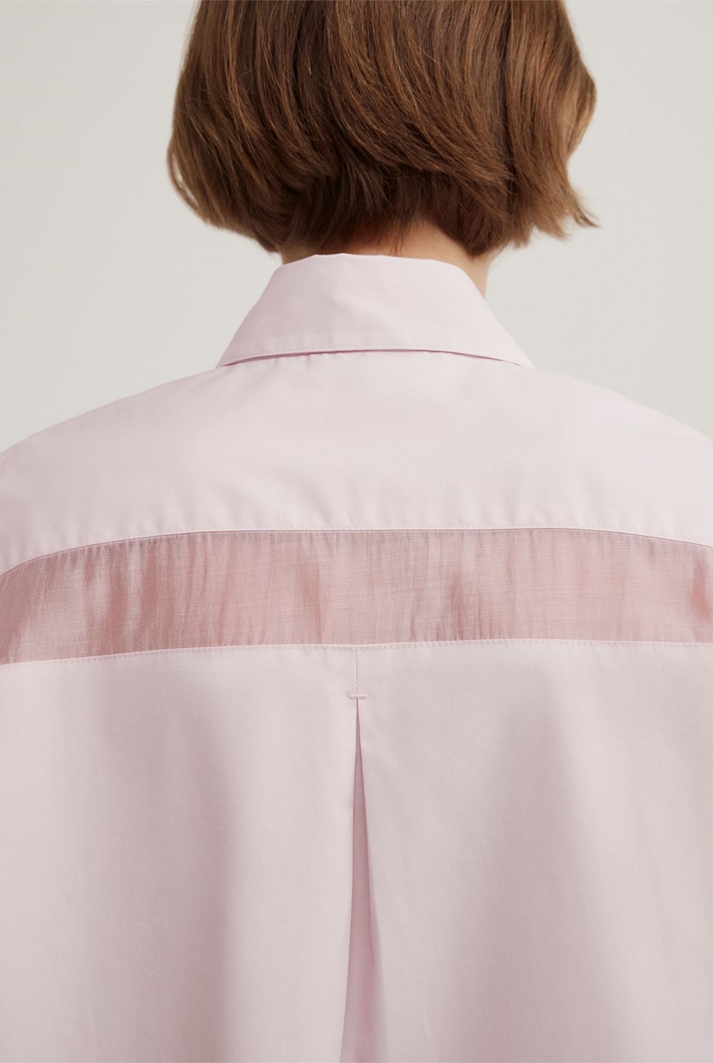 Sheer Insert Shirt