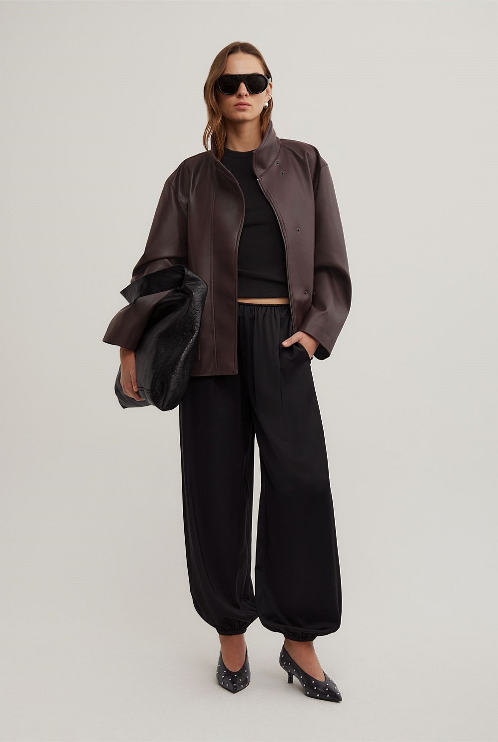 Boxy Biker Jacket