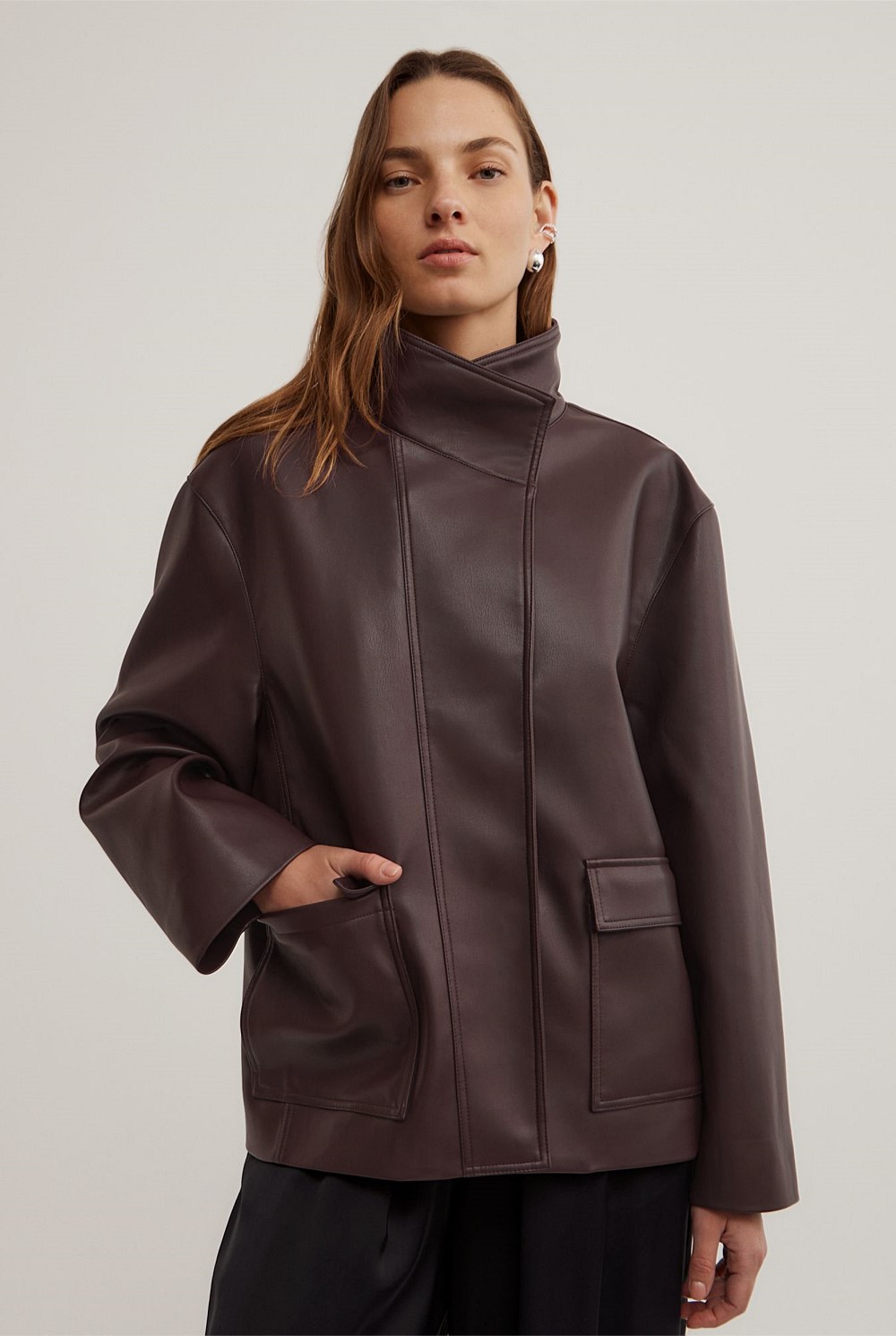 Boxy Biker Jacket