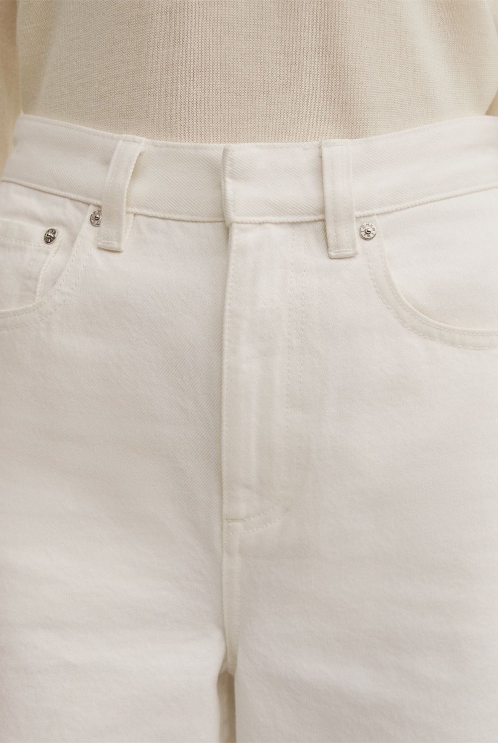 Tailored High Rise Jeans