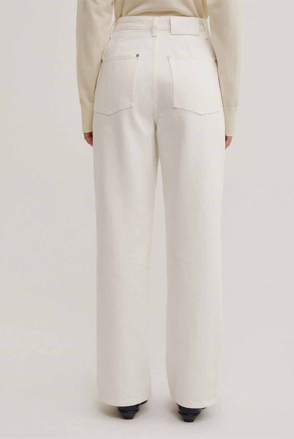 Tailored High Rise Jeans