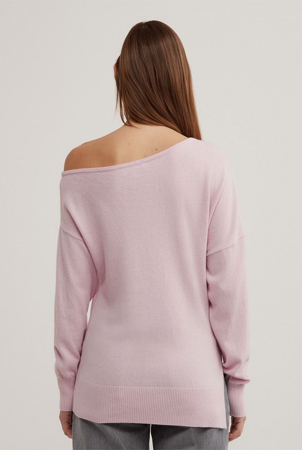 One Shoulder Knit