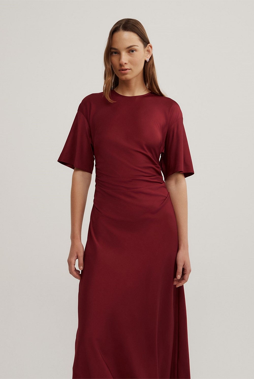 Tuck Waist Dress