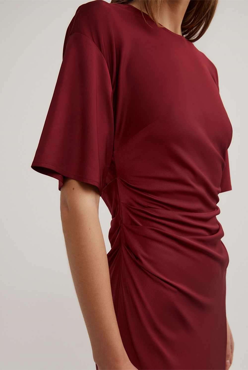 Tuck Waist Dress