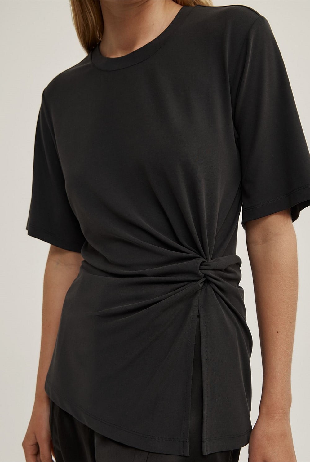 Twist Detail T-Shirt