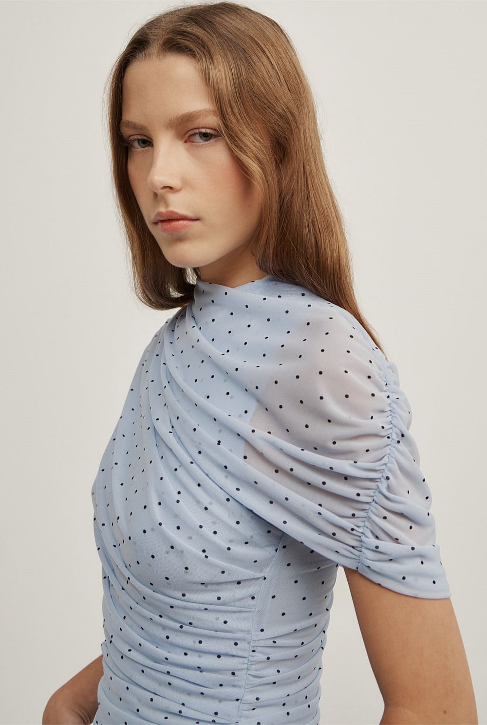 Mesh Cape Top