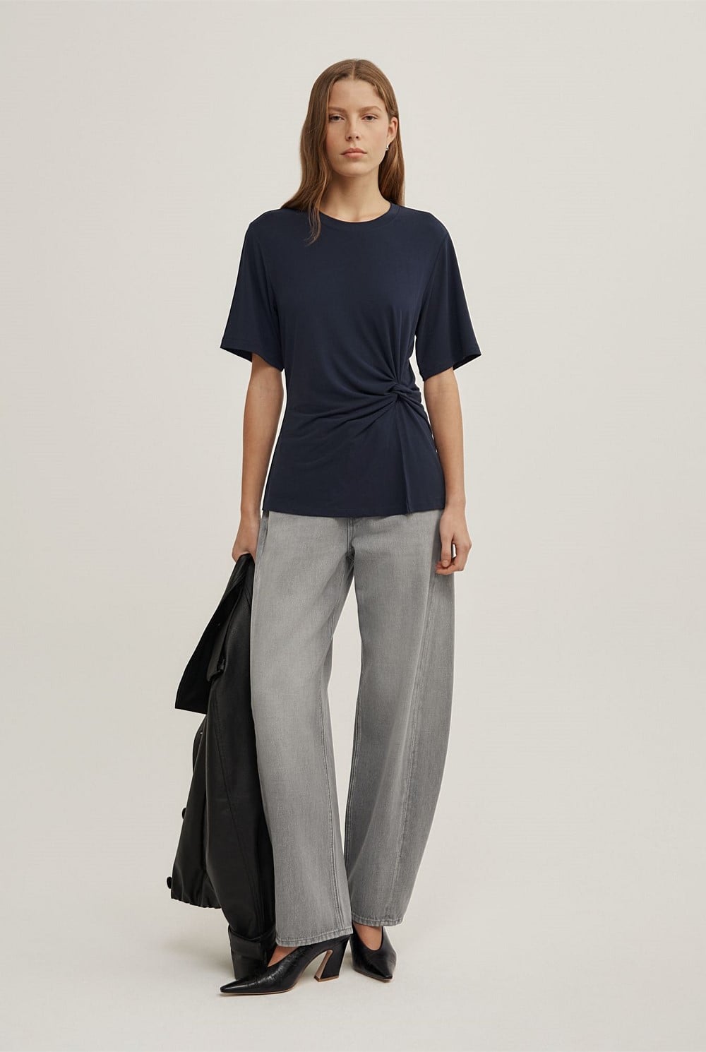 Twist Detail T-Shirt