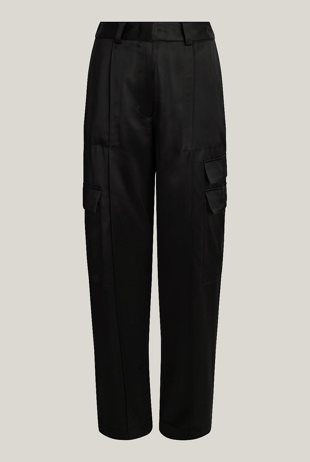Satin Cargo Pant